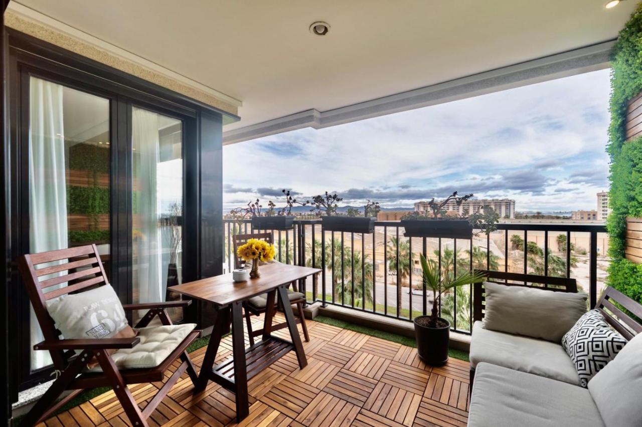 Marin Beach Apartments Patacona Valencia Luaran gambar